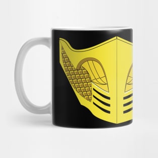 Mortal Kombat Scorpion Mask Mug